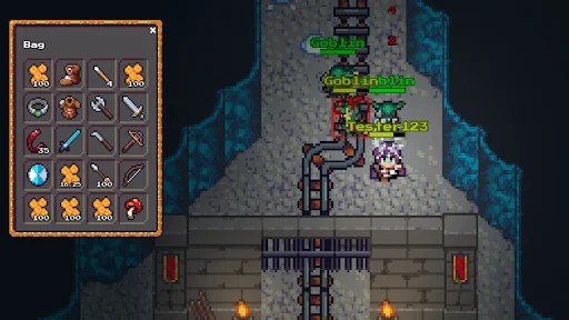 Definya: 2D MMORPG Online – RPG Pixel e PvP Grátis - Screenshot 16