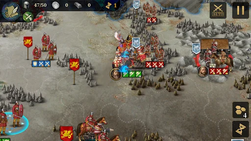 European War 7: Medieval – Estratégia Épica em Português - Screenshot 8