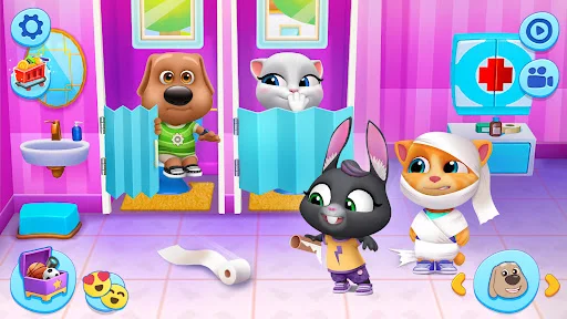 Baixar My Talking Tom Friends – Cuide de Todos os Seus Amigos - Screenshot 13