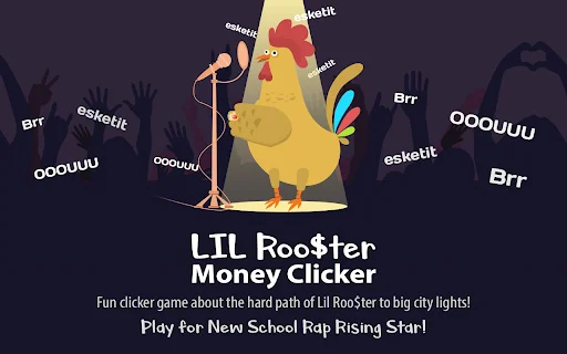 Lil Rooster Money Clicker: Torne-se um Astro do Rap Agora! - Screenshot 1