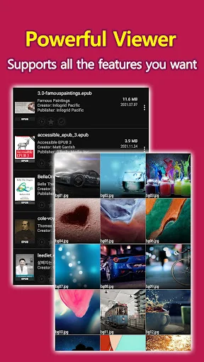 CherieViewer: Visualize EPUB, Comics e Heic sem Descompressão - Screenshot 25