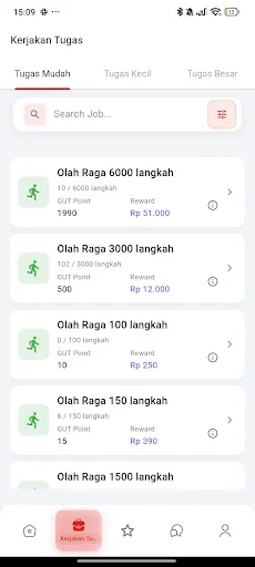 Gudang Tugas: Ganhe Dinheiro Real Realizando Microtarefas Online - Screenshot 3