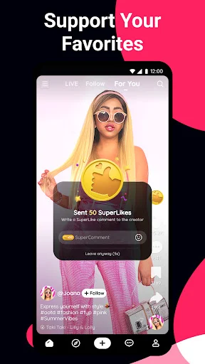 Baixar Likee – Vídeos Curtos e Efeitos Incríveis Grátis - Screenshot 4