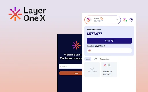x_Wallet: Sua Carteira Cripto Multichain Rápida e Segura - Screenshot 2