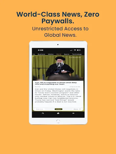 Baixar TheReader.AI: Notícias Rápidas e Personalizadas Grátis - Screenshot 13