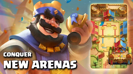 Baixar Clash Royale APK – Estratégia Épica e Batalhas PvP Grátis - Screenshot 2
