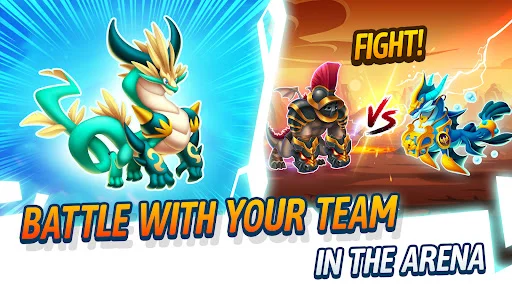 Dragon City: Mobile Adventure – Crie Dragões e Lute Agora - Screenshot 3