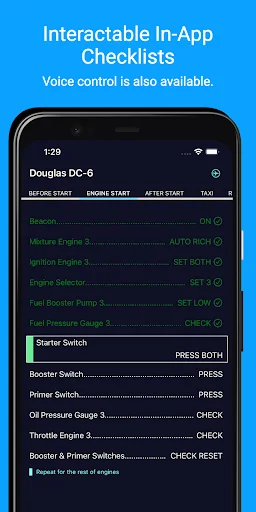 Baixar SimFly Pad: Checklist e Gravação para Simuladores de Voo - Screenshot 1