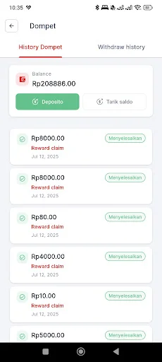 Gudang Tugas: Ganhe Dinheiro Real Realizando Microtarefas Online - Screenshot 6
