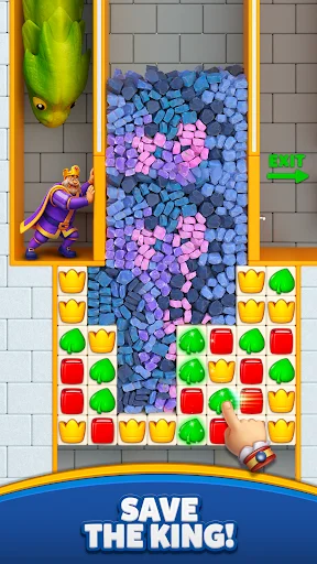 Baixar Royal Match Grátis – Decore o Castelo e Jogue Puzzles - Screenshot 1