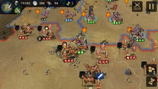 European War 7: Medieval – Estratégia Épica em Português - Screenshot 3