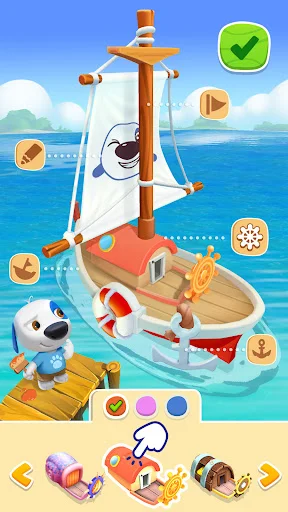 Baixar My Talking Hank: Islands – Aventura e Diversão no Android - Screenshot 6