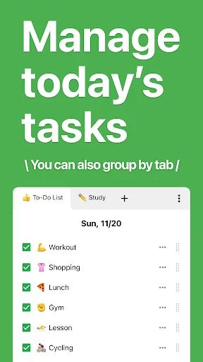 Daily Checklist – Gerenciador de Tarefas e Metas – Baixe Grátis - Screenshot 1