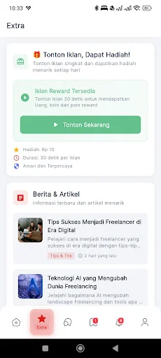 Gudang Tugas: Ganhe Dinheiro Real Realizando Microtarefas Online - Screenshot 12