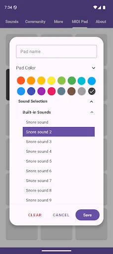 Baixe Snore Sounds: Sons Relaxantes para Noites Tranquilas - Screenshot 4
