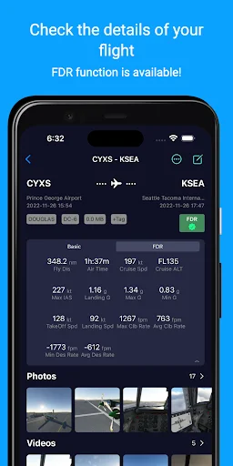 Baixar SimFly Pad: Checklist e Gravação para Simuladores de Voo - Screenshot 6