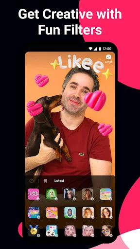 Baixar Likee – Vídeos Curtos e Efeitos Incríveis Grátis - Screenshot 2