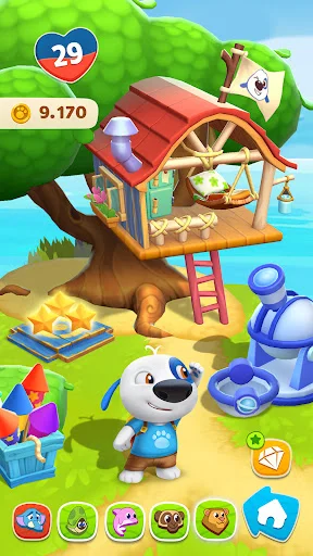 Baixar My Talking Hank: Islands – Aventura e Diversão no Android - Screenshot 18