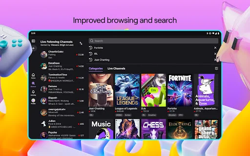 Baixar Twitch: Live Streaming – Assista a Lives e Games Grátis - Screenshot 9