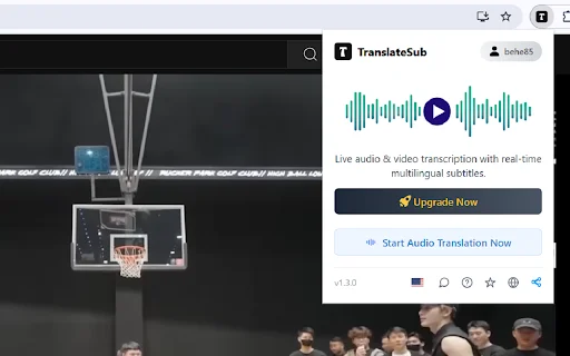 TranslateSub: Legendas em Tempo Real e Tradução para Vídeos - Screenshot 3