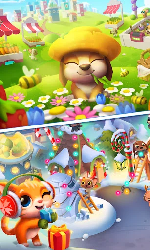 Baixar Pet Rescue Saga: O Melhor Jogo de Puzzle Grátis – Android - Screenshot 5
