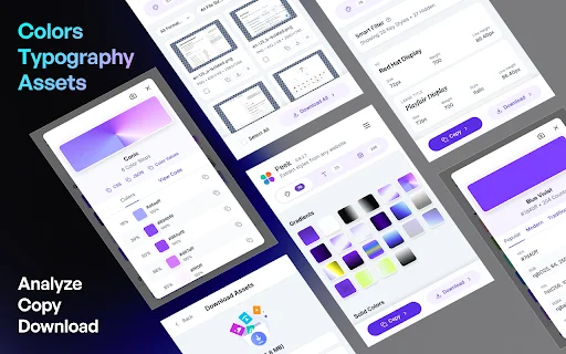 Peek: Extrator de Tokens de Design e Ativos – Download Grátis - Screenshot 1