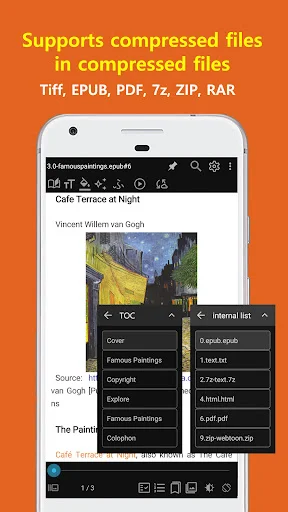 CherieViewer: Visualize EPUB, Comics e Heic sem Descompressão - Screenshot 30