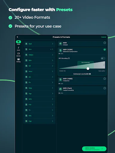 Video Converter – Remux: Conversor de Vídeo Rápido e Gratuito - Screenshot 13