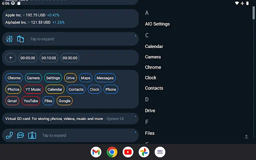 Download AIO Launcher: Personalização Extrema para Android - Screenshot 14