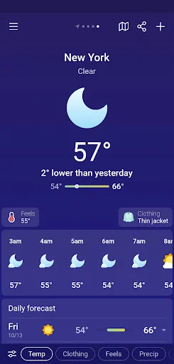 Weather & Clima – Baixe o Melhor App de Previsão do Tempo - Screenshot 21