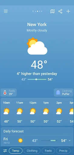 Weather & Clima – Baixe o Melhor App de Previsão do Tempo - Screenshot 4