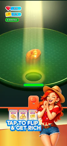 Idle Coin Flip: Clicker – Baixe o Jogo de Moedas Viciante Agora - Screenshot 2
