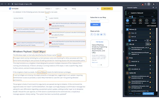 Anomali Copilot: O Assistente de Cibersegurança Essencial - Screenshot 2