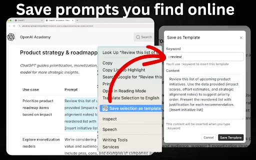 PromptSloth: Melhore Prompts para ChatGPT e Claude com 1 Clique - Screenshot 3