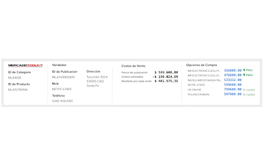 MercadoToolkit: Ferramenta IA para Vendedores Mercado Livre - Screenshot 5