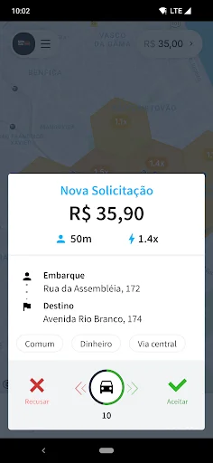 Baixar Clix Car – Motorista: App Seguro e Rápido para Motoristas - Screenshot 3