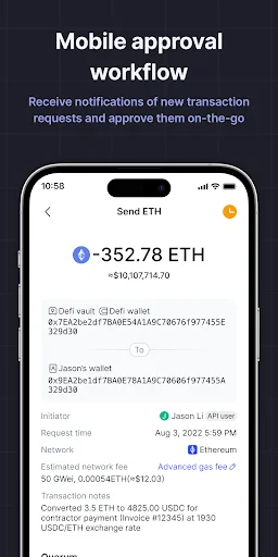 MPCVault – Carteira Multisig Segura para Equipes | Baixe Agora - Screenshot 4
