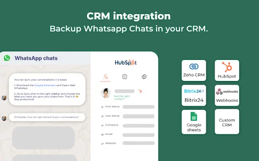 Eazybe: Agentes de IA e CRM para WhatsApp – Otimize suas Vendas - Screenshot 2