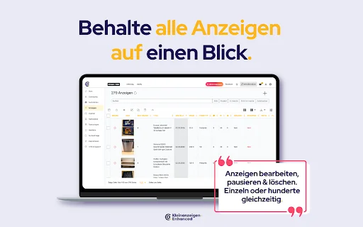 Kleinanzeigen-Enhanced: Otimize Suas Vendas e Economize Tempo - Screenshot 4