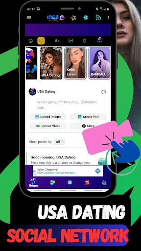 Baixar USA Dating – Conecte-se com Pessoas nos EUA e França - Screenshot 10