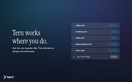 Tern Travel Official Extension: Importe Viagens e Ganhe Produtividade - Screenshot 4