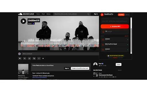 SoundCloud Enhanced Pro: Melhore sua Experiência e Baixe Músicas - Screenshot 3