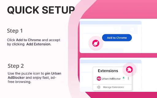 Urban AdBlocker: Bloqueie anúncios e navegue mais rápido no Chrome - Screenshot 5