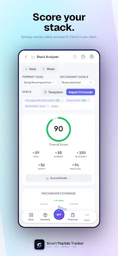 Smart Peptide Tracker: Monitore Seus Peptídeos com Precisão - Screenshot 7