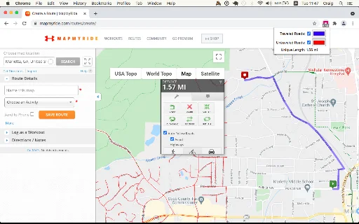 Wandrer Map Overlay: Planeje Rotas de Ciclismo no Strava e Komoot - Screenshot 4