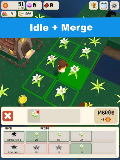 Bloom & Cinder: Merge Garden – Baixe o Jogo Relaxante Grátis - Screenshot 20