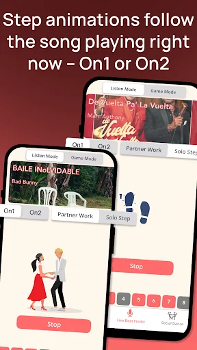 Dancetime – Salsa Beat Finder: Encontre o Ritmo Ideal Agora - Screenshot 2