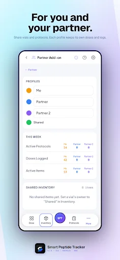 Smart Peptide Tracker: Monitore Seus Peptídeos com Precisão - Screenshot 4