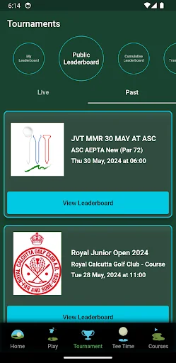 Download Online Golf App 6.2.6 – Gestão de Golfe Online Grátis - Screenshot 9