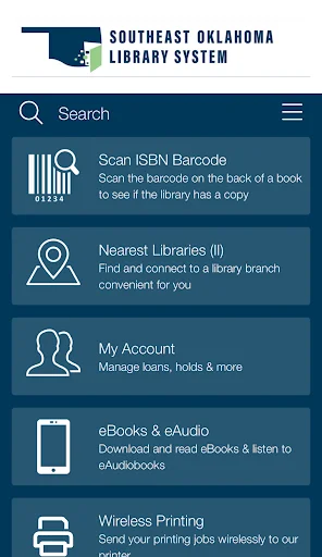 Baixar SE Oklahoma Library System: Acesso Digital Completo - Screenshot 1